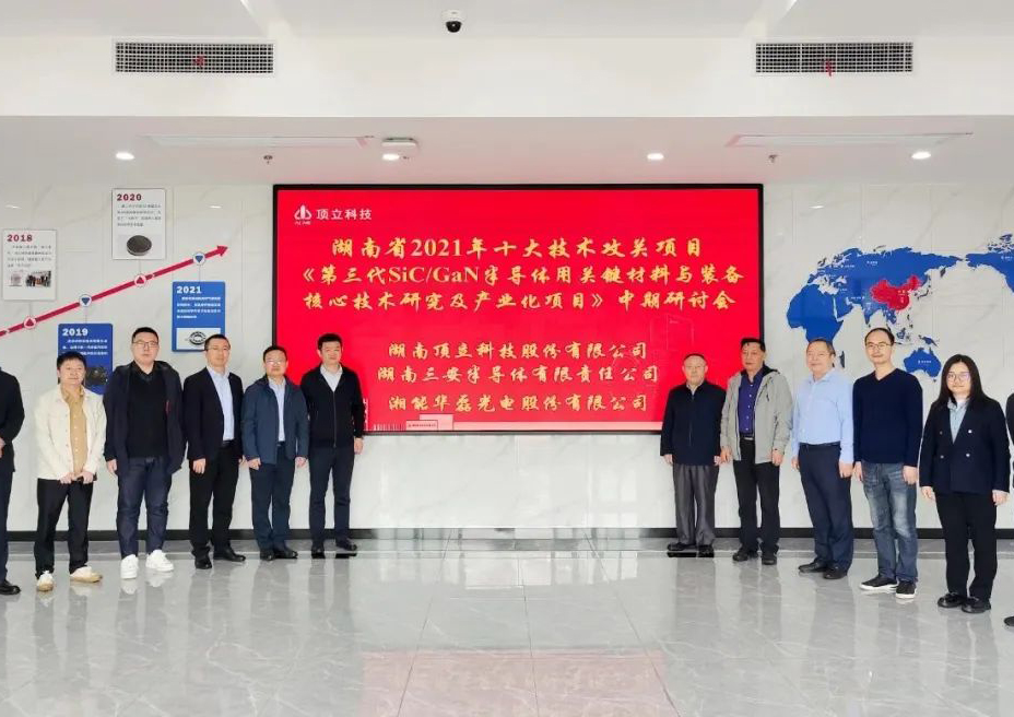 “第三代半導體用關鍵材料與裝備核心技術研發(fā)及產業(yè)化”中期研討會順利召開